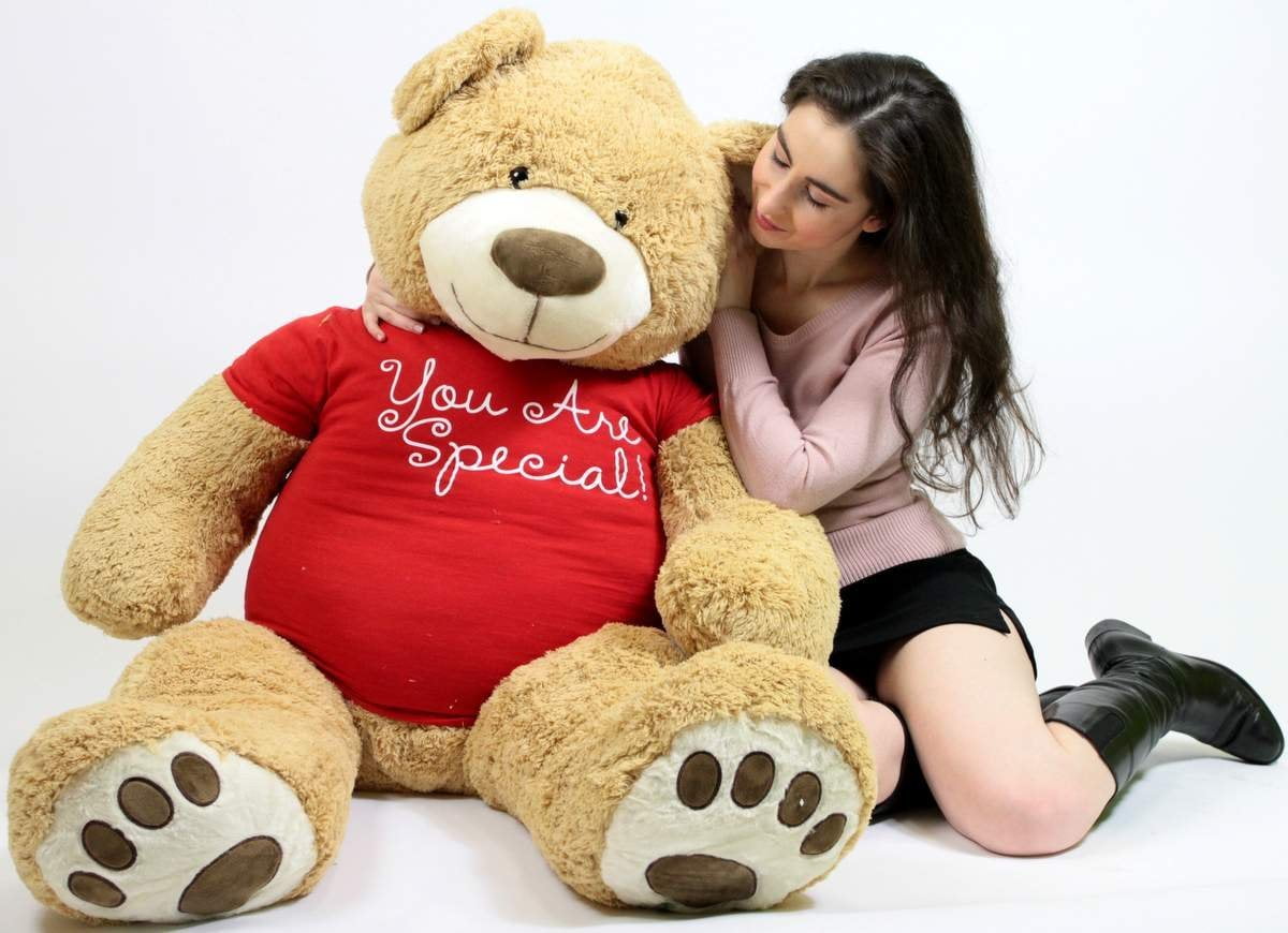 Bear - National Jumbo and Soft 2 Feet Long Plush Teddy Special Daughter Tat...