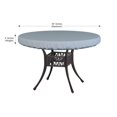 thumbnail image 2 of Covers & All Round Table Top Cover, 18 Oz Heavy Duty Waterproof UV & Weather Resistant Patio Table Cover, Outdoor Table Cover for Patio Outdoor Furniture & Coffee Table (36" Diameter x 4" H, Grey), 2 of 7