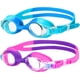 thumbnail image 1 of Kids Swim Goggles, 2 Pack Swimming Goggles No Leaking Anti Fog Kids Goggles for Boys Girls(Age 6-14), 1 of 4