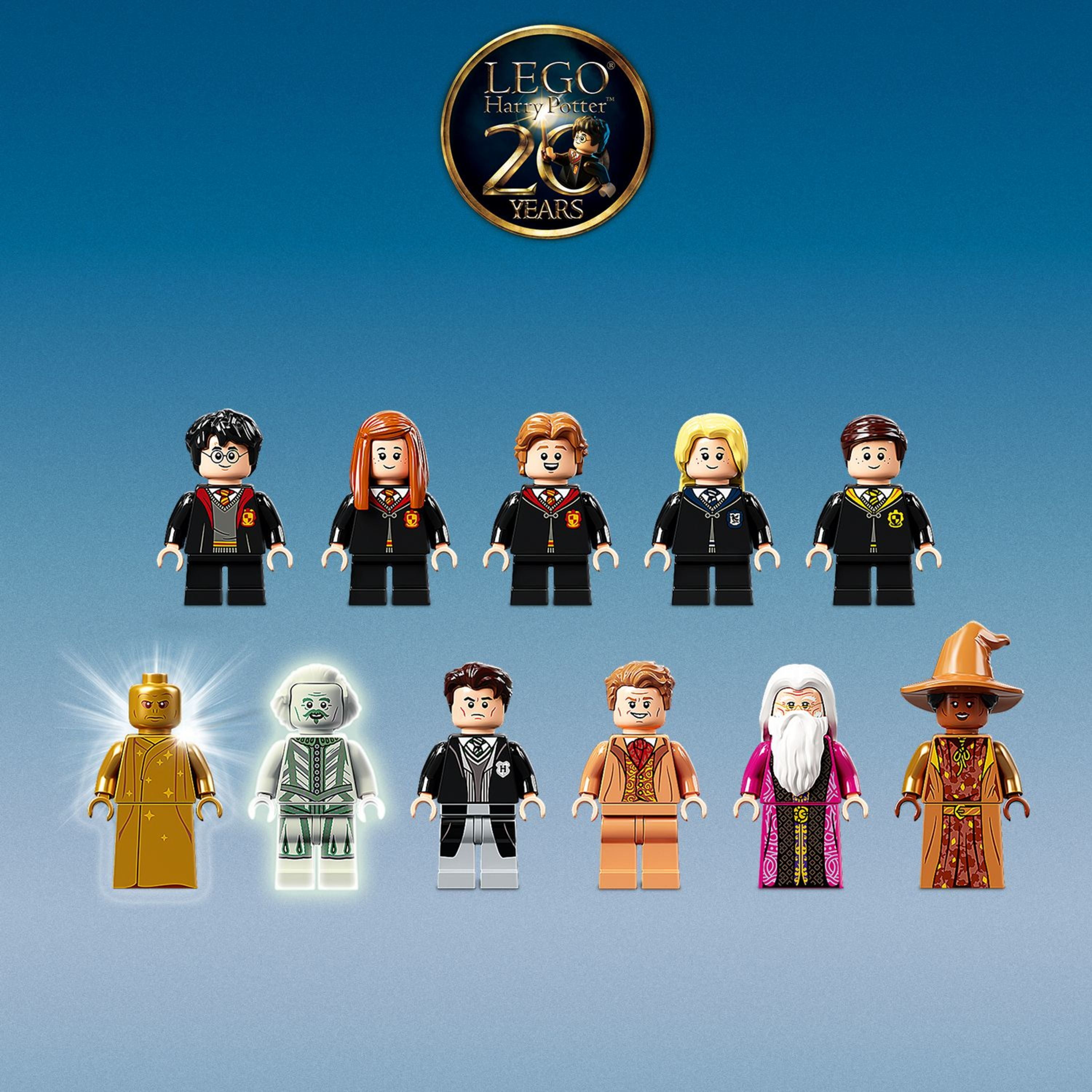 LEGO Harry Potter Hogwarts Chamber of Secrets 76389 Castle Toy with The  Great Hall, 20th Anniversary Model Set with Collectible Golden Voldemort