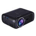 thumbnail image 1 of Mini Proyectores Portátiles 1080P Video 800x480 Para Home Party JP Black Negro BLESIY Mini proyector, 1 of 8