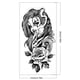 thumbnail image 3 of Tatuajes Temporales 6 uds tatuajes temporales Dios monstruo Jesús tatuaje desechable pegatina impermeable Likrtyny  Libre de BPA, 3 of 3