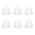 thumbnail image 2 of Runquan 6Pcs Earbuds Tips Cap in Ear Headphone Soft Ears Tips Earbuds Covers Silicone Clear Inner 2.0mm, 2 of 8