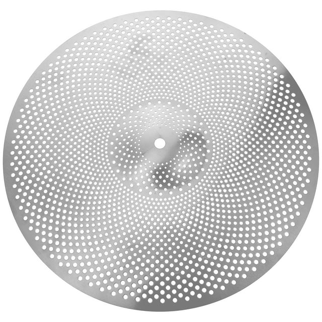 Miangastore Practical Drum Set Mute Cymbal Durable Drum Cymbal Drum Kit Special Accessory