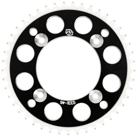 Primary Drive Rear Aluminum Sprocket 46 Tooth Black