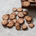 thumbnail image 3 of CIMAXIC Brown Wooden Chip Wreath for Home and Table Decoration Smooth Craft, 3 of 8