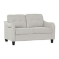 thumbnail image 5 of Aukfa 3 Piece Sectional Sofa Set for Living Room, Upholstered Modular Couch with 3-Seat Sofa, Loveseat & Accent Chair, Comfortable Furniture Set for Home/Apartment, Beige, 5 of 8