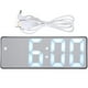 thumbnail image 2 of Innovador reloj despertador digital con pantalla LED electrónica de escritorio y espejo para el dormitorio del hogar, 2 of 15