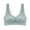 Mint Green, variant on Ladies No Steel Ring Bra Latex Underwear Thin Breathable Push Up Sports Sleep Bra