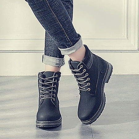 

Women s Winter Boots Winter Shoes Women s Short Shaft Boots Women Warm Ankle Boots Shoes Leather Snow Boots Note Please Buy One Or Two Sizes Larger