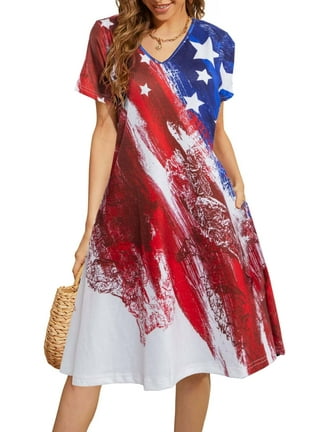 11+ American Flag Dress