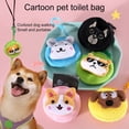 thumbnail image 2 of Cute Plush Teddy Pet Poop Bag Dispenser Portable Zipper Closure Waste Carrier with Keychain Attachment Pet Accessory, 2 of 6