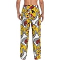 thumbnail image 2 of Bixox Men's Cute Dog Patterned Pajama Pants with Pockets Lounge Clothes for Home, 2 of 5