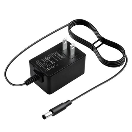 Aprelco UL Listed AC / DC Adapter Compatible with Model AD-48121000D 120V 60HZ 0.3A 12V DC 1000mA I.T.E. Power Supply Cord