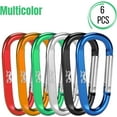 thumbnail image 4 of Mr. Pen- Carabiner, 6 Pcs, 3 Inch Aluminum D Ring Carabiner Clip, Key Chain Clip, 4 of 8