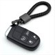 thumbnail image 2 of de Metal Tejido A Mano con Cuerda de , Colgante de Metal para Coche, Color Negro, 2 of 5