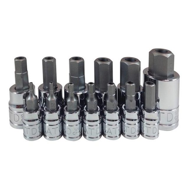 ATD Tools ATD-13807 0.5 in. Douille de Bit Hexagonale Inviolable
