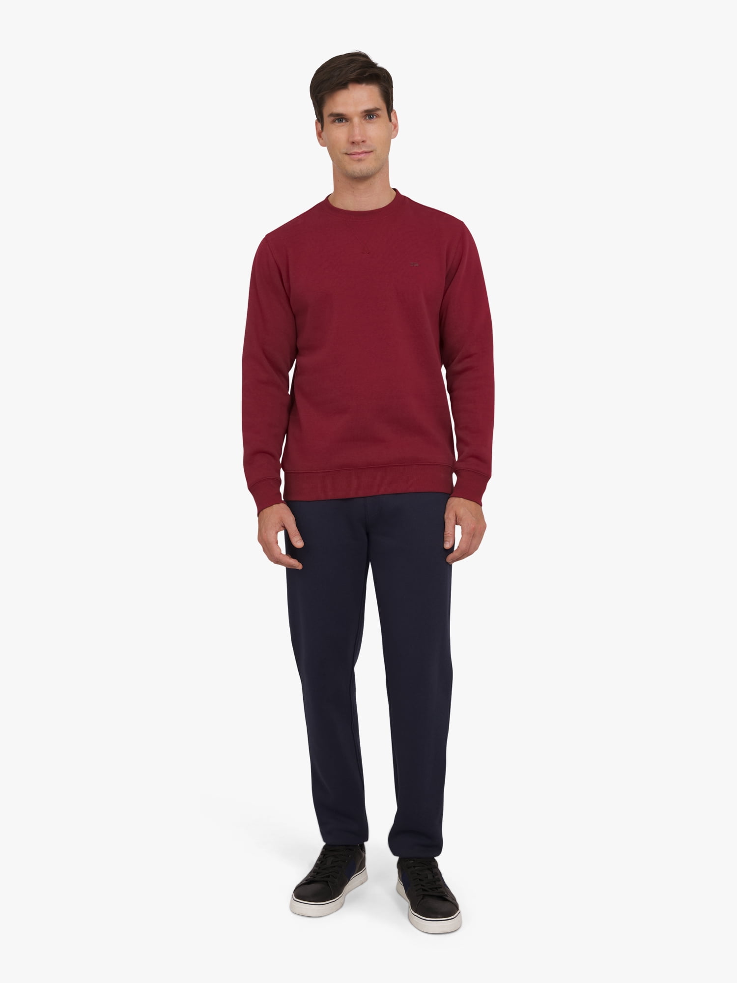 Chaps Men's & Big Men's Everyday Fleece Crewneck Sweatshirt, Sizes S-2XL