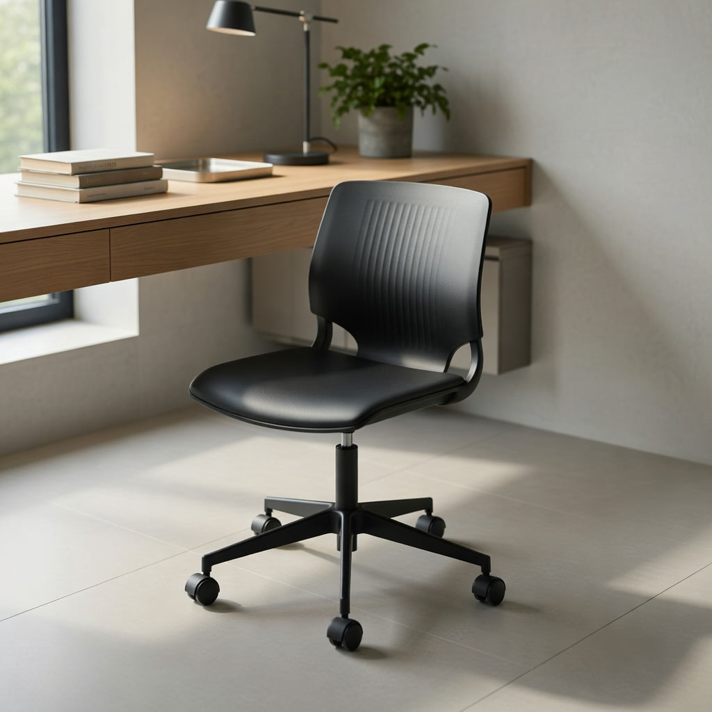 Spaco 5 Pieces Elegant Conference Office Chair Set for Guest Reception-Set of 5, Home Office Computer Desk Chair, Ergonomic Office Chair for Bedroom,Study
