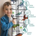 thumbnail image 3 of Blackout Kids Curtains,Colorful Dinosaurs Alphabet Pattern Childrens Insulated Curtains Set Of 2,Bedroom Essentials,Toddler Room Decor 42"x54", 3 of 5