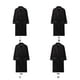 thumbnail image 4 of Sonducket El traje suave de la ropa de noche del poliéster para los hombres experimenta el sueño pacífico de la noche S en pijama cómodo y Pijama Negro 3XL, 4 of 6