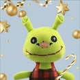 thumbnail image 4 of Holding Candy Cane Baby Shrek Sir Squeakles FELICIA Keychain 5" Plush Doll New, 4 of 4