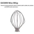 thumbnail image 2 of K45DH Dough Hook K45B Coated Flat Beater K45WW Wire Whip Fit for Stand Mixer with 4.5Qt 5 Qt Bowl fo, 2 of 5