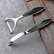 thumbnail image 4 of Potato Peelers For Kitchen Fruit Veie Carrot Peeler Good Grips Swivel Peeler Y Shape And I Shape Stainless Steel Potatoes Peeler With Ergonomic Non- -, 4 of 5