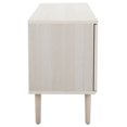thumbnail image 6 of SAFAVIEH Claude Coastal 1 Door 2 Shelf Media Stand, White (46.6 in. W x 15.4 in. D x 23.6 in. H), 6 of 12