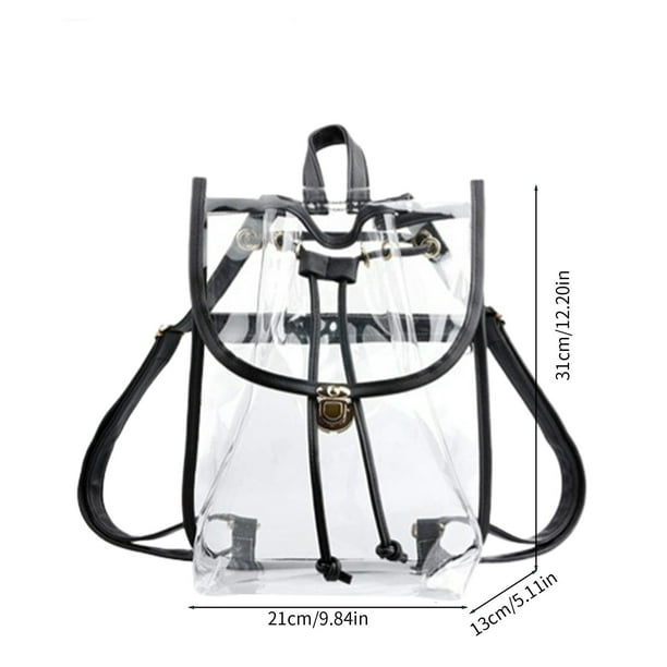 Back to School Chmadoxn Clear Backpack for Stadium Events  display picture 2
