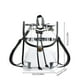thumbnail image 2 of Heavy Duty Clear Backpack Stadium Security Approved Mini Gym Drawstring Bag, 2 of 9