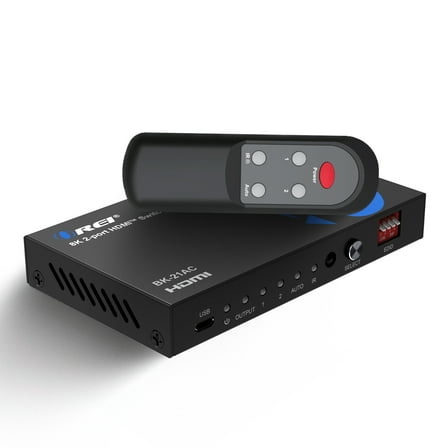 OREI 8K 2-port HDMITM Switch (Audio Extract) (BK-21AC)