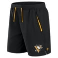 thumbnail image 2 of Men's Fanatics  Black Pittsburgh Penguins Authentic Pro Rink Performance Shorts, 2 of 3