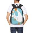 thumbnail image 4 of Easygdp Three White Geese Mochila de Gran Capacidad Minimalista Ideal para Escuela, Viajes y Uso Diario, 4 of 6