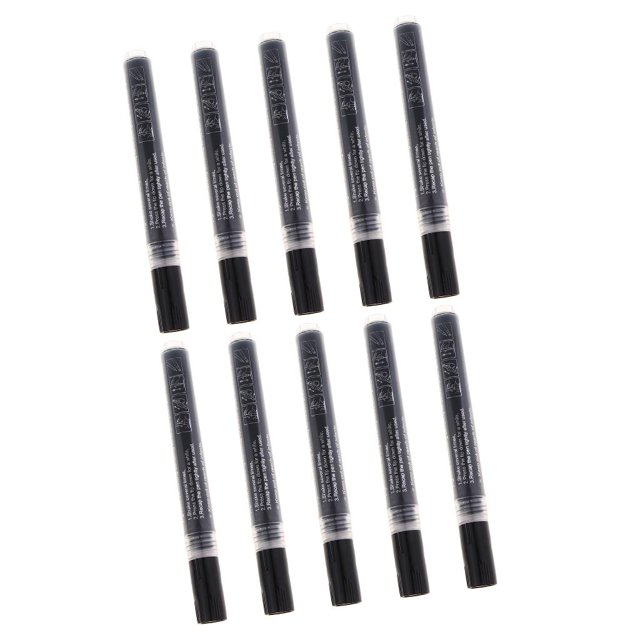Rotulador de Color Brillante Duradero, Impermeable, Negro, Piezas para álbumes de Bricolaje, Tarjetas, Pintura, Gran para Estudiantes, Pr Macarena Glitter Rotulador
