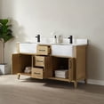 thumbnail image 3 of Miseno Mv797060-Nm Sevilla 60" Free Standing Double Basin Vanity Set - White, 3 of 7