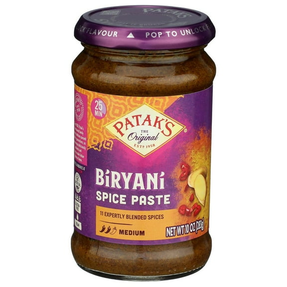 Patak's Biryani Paste 10 oz (Pack of 6)