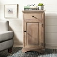 thumbnail image 3 of SAFAVIEH Jett Traditional Solid Storage Cabinet, Washed Natural Pine, 3 of 12