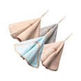thumbnail image 1 of Bewildely toallas de mano respetuosas del medio ambiente del poliéster 4pcs para las toallas de mano sostenibles del estilo de vida con el lazo Suministros de limpieza para el hogar, 1 of 6