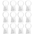 thumbnail image 1 of MasteelfCA 12Pcs Mini Gumball Machines Lovely Candy Dispenser Creative Wedding Candy Box Cake Decor, 1 of 7