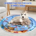thumbnail image 6 of Pet Water Bed,Cat Water Mat 2025 Upgraded Thickened Sensory Water Palymat,Leak-Proof Sensory Playmat,Water Mat for Cats and Dogs,Anti-Scratch Design Waterbed for Indoor Cat & Dog, 6 of 7