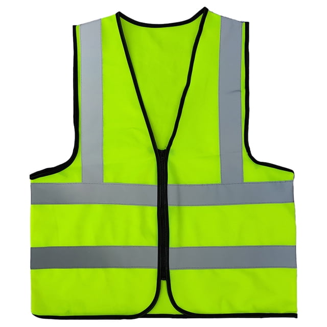 Chaleco Reflectante Seguridad Chaleco Reflectantes para Trabajadores Conductores (modelo Con Cremallera)