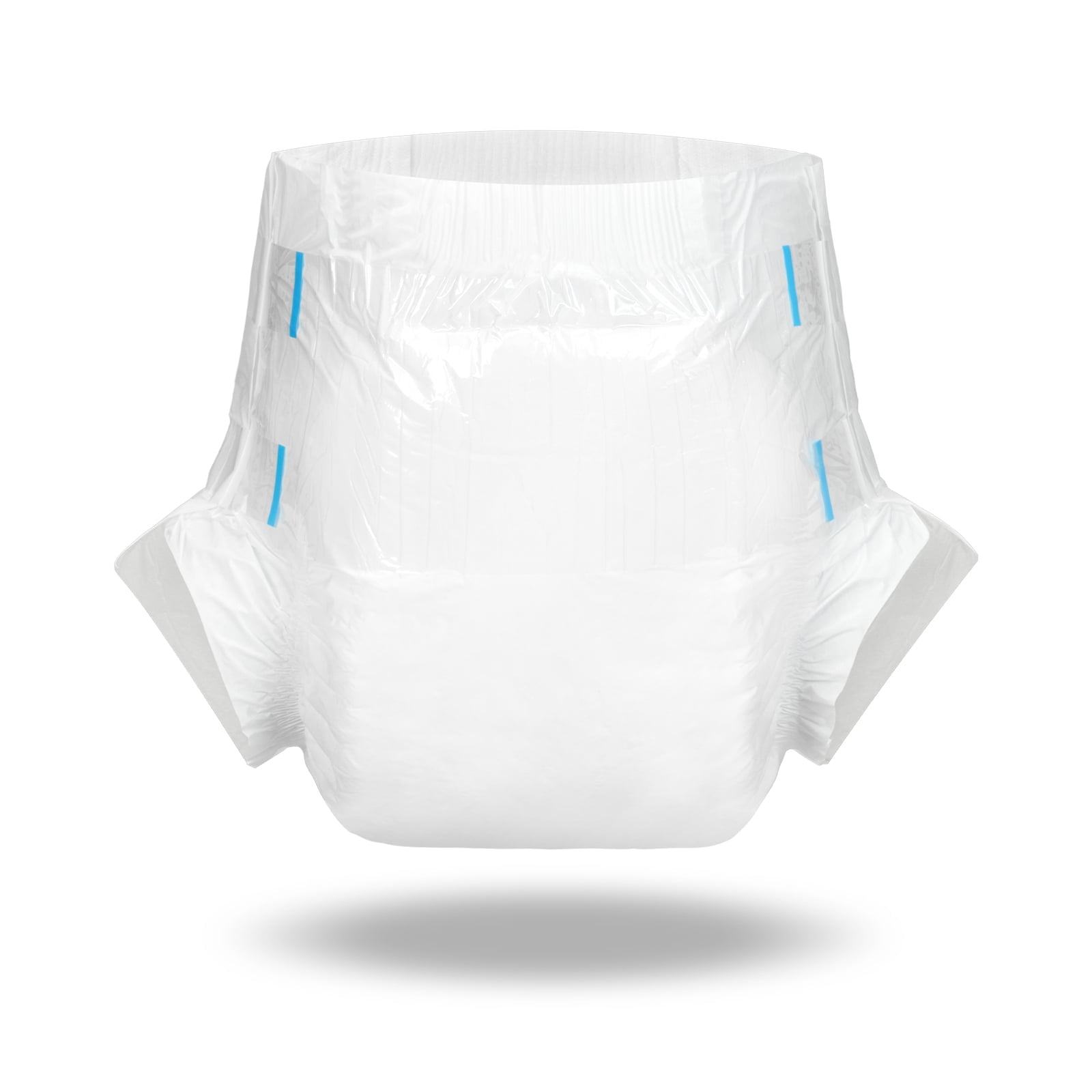 LittleForBig Adult Diaper 2 Pieces - ABDry Ultra Absorbent Diapers White (L)
