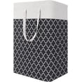 thumbnail image 7 of HomeHacks Laundry Baskets, Laundry Hamper with Long Handles, Collapsible Waterproof Clothes Hamper, Durable Tall Laundry Bin, Clothes Hamper for Bedroom, Bathroom, Dorm, Toys, 75L, 1-Pack, Black, 7 of 7