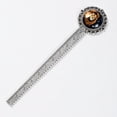 thumbnail image 2 of Leo Book Accessories: Vintage Silver Lace-Edged Bookmark - Gift for Readers and Book Lovers, 2 of 5