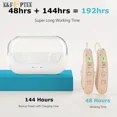 thumbnail image 6 of Hearing Aids Hearing Amplifiers For Seniors Rechargeable With Noise Cancelling-Hearing Aid Loss Amplifier Seniors Adults Charging Case Volume Control,Sliver, 6 of 8