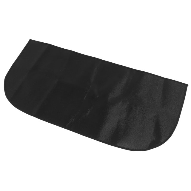 Protector de piso resistente al fuego, tapete para chimenea ignífugo, tapete para fogatas negro, tapete para chimenea ignífugo, muy versátil