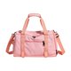 thumbnail image 2 of Bolsa de gimnasia Bolsa de viaje con zapatería con una tirada impermeable Correa ajustable Separación seca y húmeda para entrenamiento de hombres de Rosa, 2 of 8
