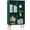 Dark Green, variant on YAHARBO Small Walnut Narrow Bookshelf,5 Tier Modern Bookcase with Legs,Bookshelves Wood Storage Shelf,Rustic Book Shelves Cube Organizer,Display Bookcase