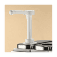 thumbnail image 5 of 1L Sauce Dispenser Pump Stainless Steel Condiment Station Hand Pressure Jam, 5 of 5